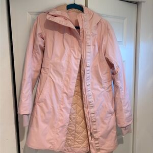 Lululemon Insulated Waterproof Pink Hooded Jacket